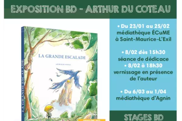 Stages BD avec Arthur Du Coteau - Fun en bulles 2023 !